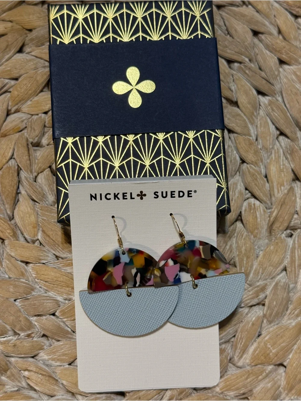Cloud Luna Leather Earrings